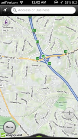 mapquest für iphone