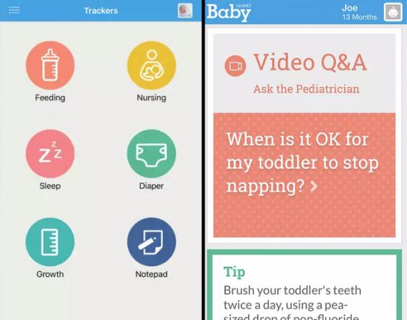 Apps für Eltern - WebMD Baby