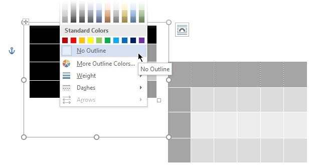 Verwenden Sie diesen Trick für eine bessere Tabellenpositionierung in Microsoft Word MSWord-Textfeldern