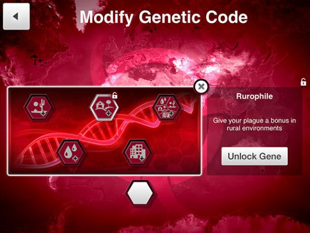 Wählen Sie eine Krankheit und vernichten Sie die Menschheit in Plague Inc. Gencode