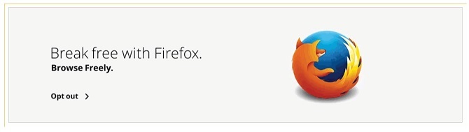 Was ist der sicherste Mainstream-Browser? Firefox-Anzeige