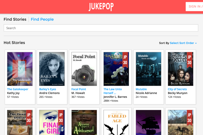 Serial Reading App JukePop