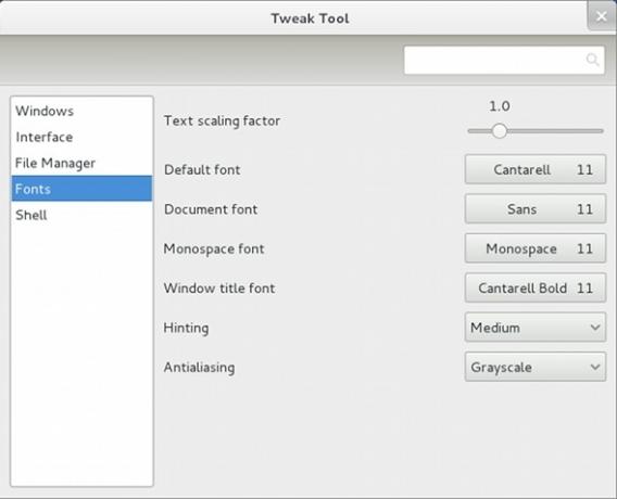 Gnome Tweak Tool Ubuntu