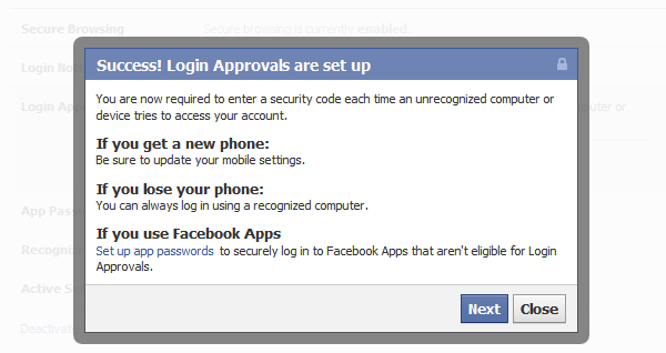 Facebook Login Genehmigungen