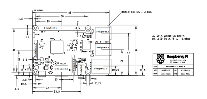 18 Interessante DIY Himbeer Pi Fall Ideen pi3 mechanisches Zeichnen 670 670x322