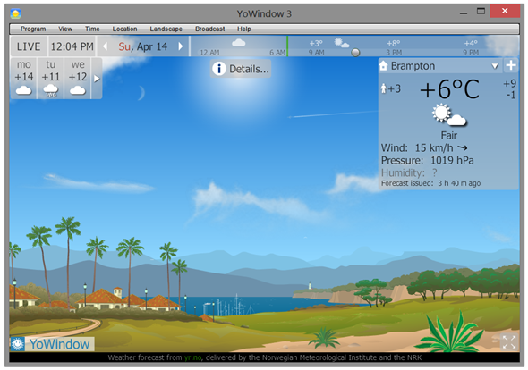 Desktop-Wetter-Apps