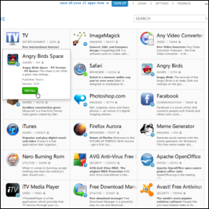 Vor dem Windows Store: Paketmanager und Software-Repositorys allmyapps Windows App Store-Symbol