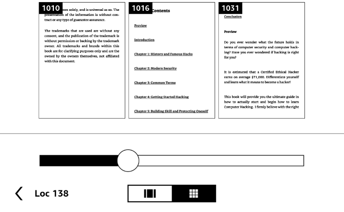 Einrichten und Verwenden Ihres Kindle Paperwhite 21 Paperwhite Page Slider