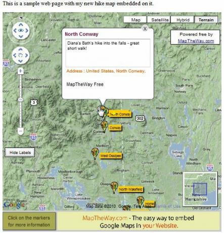 Zuordnen mehrerer Standorte auf Ihrer Website mit MapTheWay mtw7