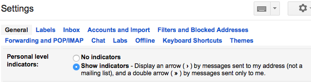 Google Mail-Funktionen-nicht-verwendet-Personal-Level-Indikatoren