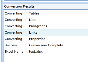 Word in Excel konvertieren: Konvertieren Sie Ihr Word-Dokument in eine Excel-Datei convertword3