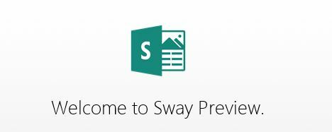 Microsoft Sway Vorschau E-Mail