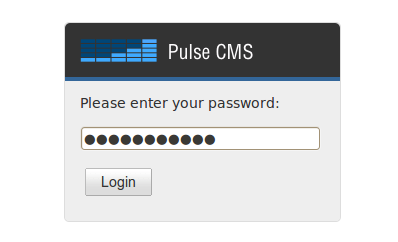 Wie man die Funktionalität eines CMS auf einer alten Website hat pulsecms login