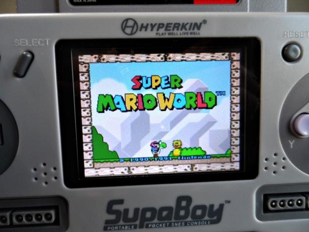 Hyperkin Supaboy Bewertung tragbare Snes