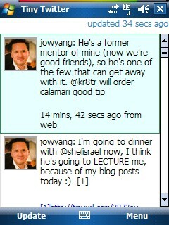 Twitter Client Windows Mobile