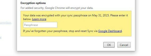 Chrome-Sync-Passphrase