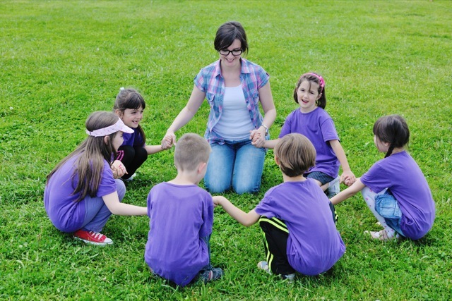 Vorschule-Kinder-Spiel