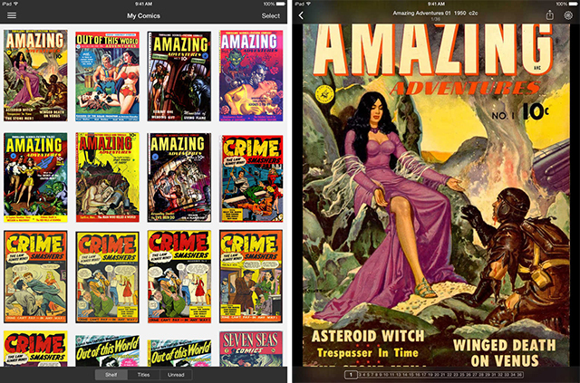 Die besten Apps zum Lesen von Comics auf Ihrem iPad icomics