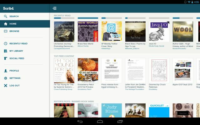 Scribd-Harper-Collins-Netflix-für-Bücher-Android