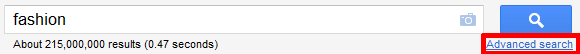Google erweiterte Suche