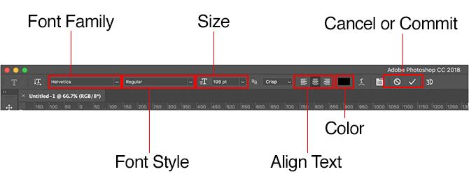 Arbeiten mit Text in Photoshop - Grundlagen des Photoshop-Typs