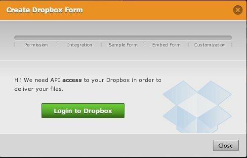 Dropbox-Dateifreigabe