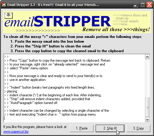 3 Möglichkeiten, unerwünschte E-Mail-Formatierungen zu entfernen und Ihren Text (Windows) -E-Mail-Stripper zu bereinigen