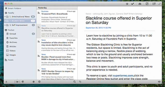 Reader ersetzen: 3 beste Desktops RSS-Clients für Mac OS X Readkit main
