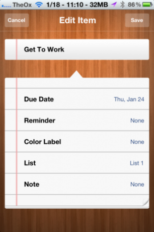 Task-Manager ios