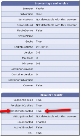 Aktivieren Sie Javascript im Browser