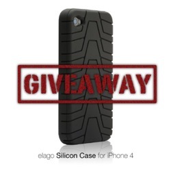 Elago Tire Tread Silicon Case für iPhone 4 Review und Giveaway Silicongiveaway