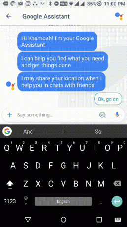 Gboard GIF senden