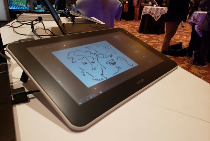 Wacom One Tablet CES Zeichnung