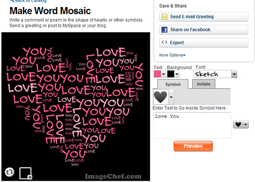 kostenloser Tag Cloud Generator