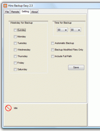 Hinx Backup Easy - Sicherungsprogramm