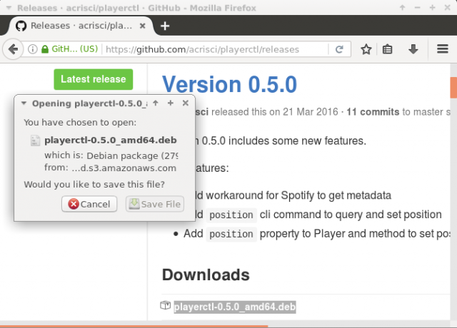 Machen Sie Ihre Linux-Musikerfahrung nahtlos mit diesen Tools Playerctl Download