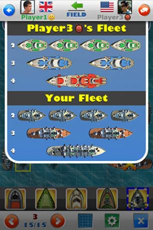 Naval Warfare Multi-Shot für iOS ist Schlachtschiffe für die mobile Generation nw iphone3