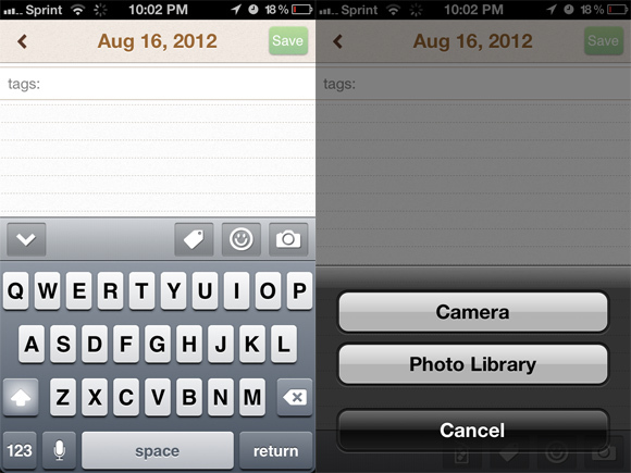 iPhone Journal