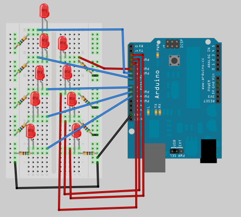 Arduino Weihnachtslichter