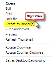 4 kostenlose Miniaturbildgeneratoren zum Erstellen hochwertiger Foto-Miniaturansichten für Ihre Website 3 Klicken Sie mit der rechten Maustaste