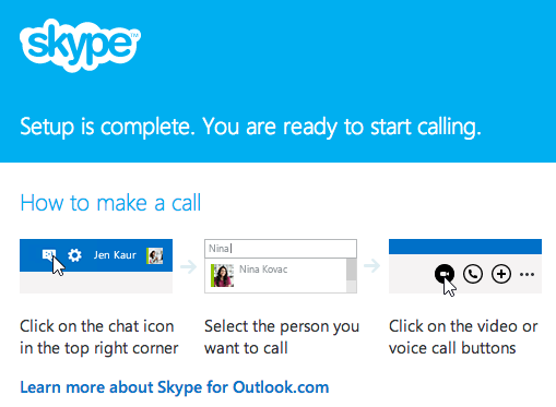 Skype-Plugin-aktiviert