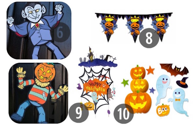 Halloween Printables - Partydekorationen