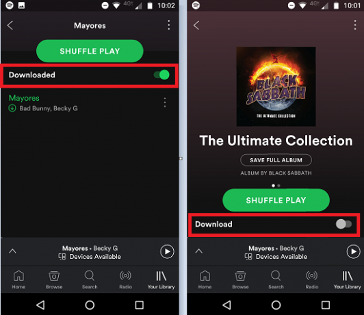 So laden Sie Spotify-Songs herunter, um sie offline abzuspielen