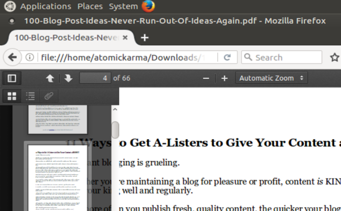 7 besten Linux PDF Viewer - und Adobe Reader ist nur einer von ihnen muo linux pdf apps browser