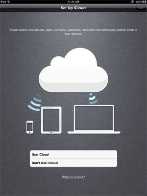 ios icloud Einstellungen