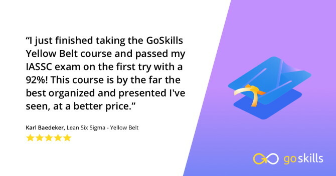 GoSkills Lean Six Sigma Gelb