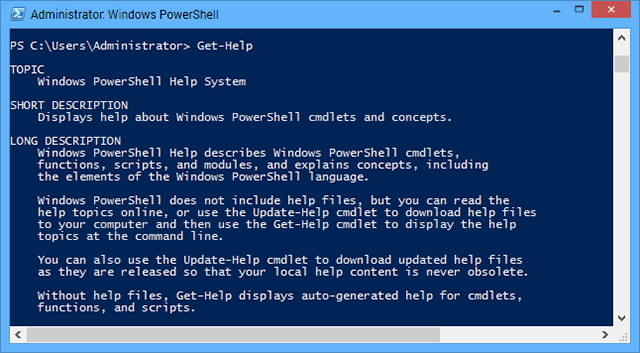 Kommando-Eingabeaufforderung-Powershell-Powershell