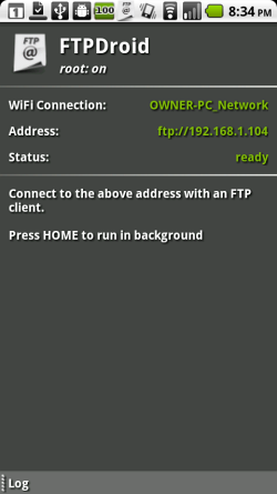 FTP-Server Android