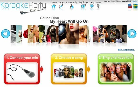 Online-Karaoke-Service