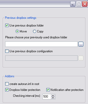 Dropbox tragbar